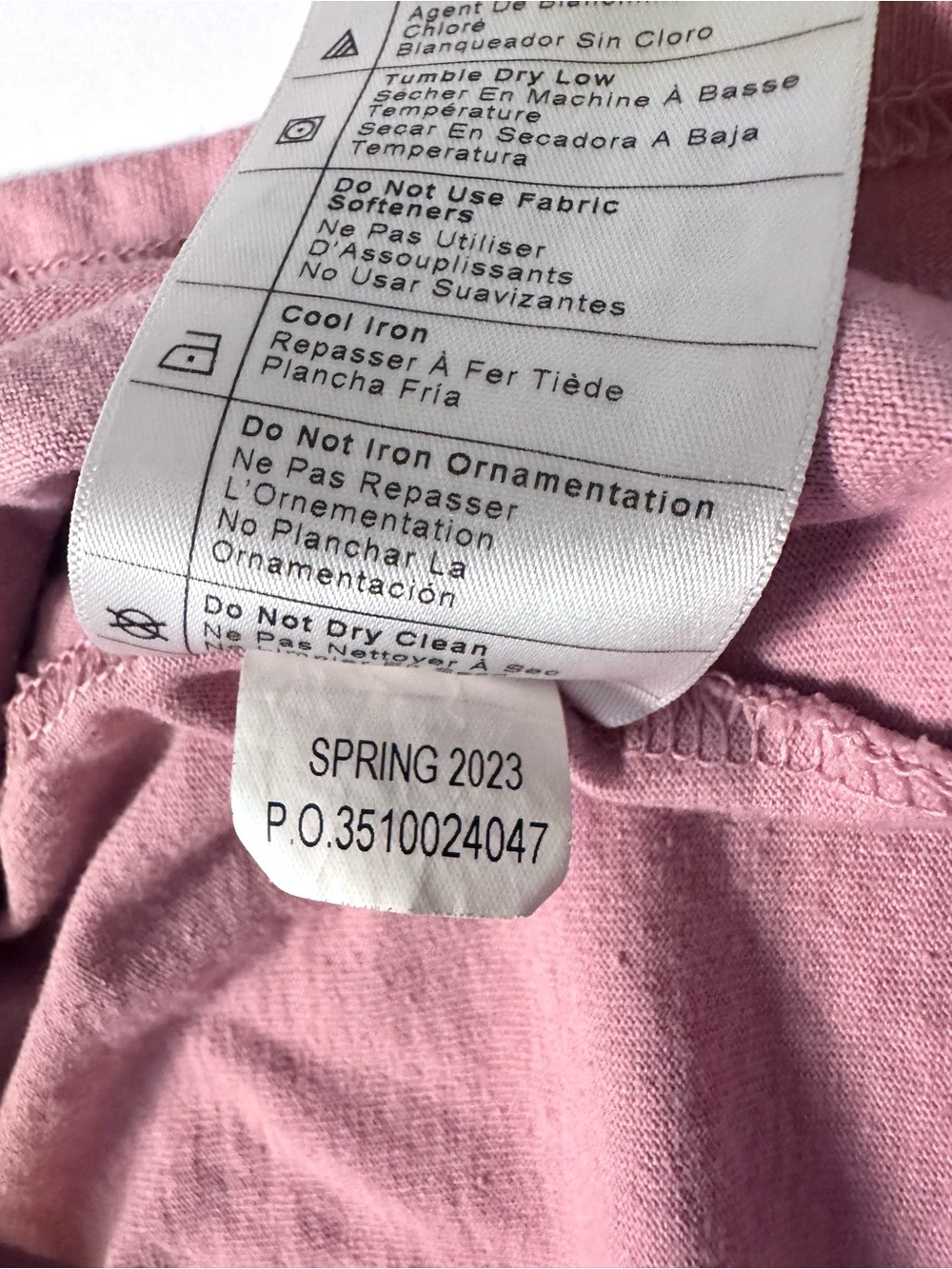 Carhartt Womens Loose Fit Heavyweight Floral Logo T-shirt pink size small - Picture 6 of 8